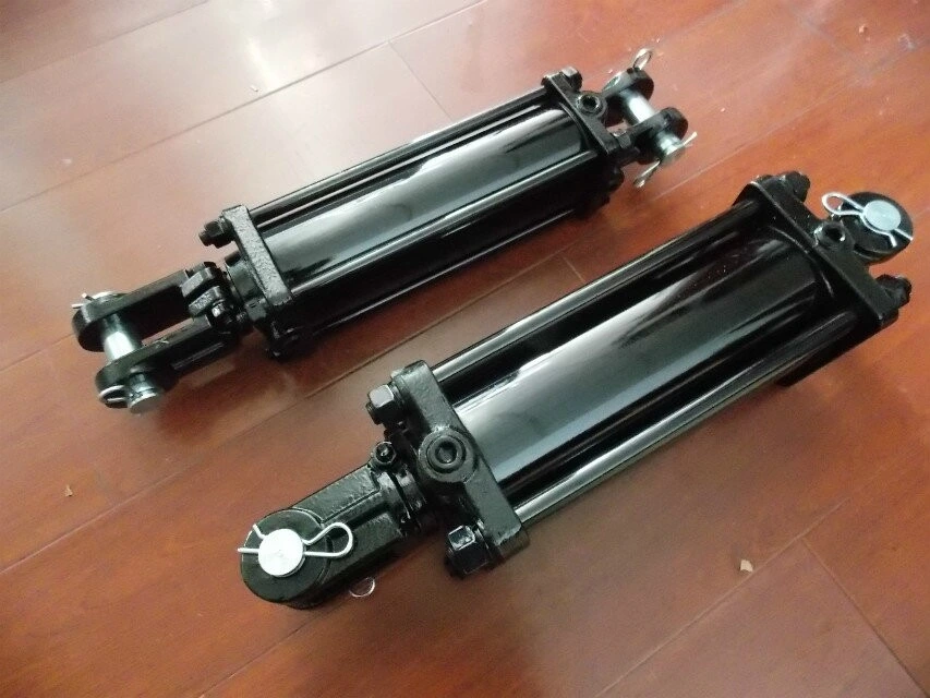 Tie Rod Hydraulic Cylinder 4 X 12 1.75 Chrome Rod