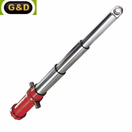 4stages 5stages Telescopic Hydraulic Custom Cylinder for Aerial Platforms